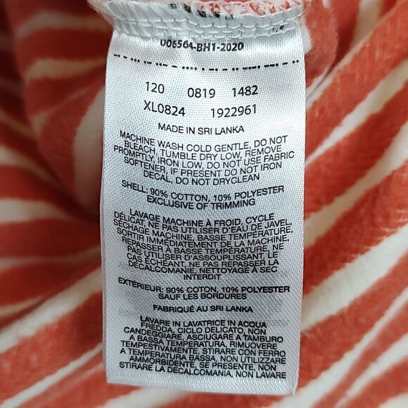 Columbia Striped Full Zip Hoodie Jacket Size XL - Picture 8 of 13